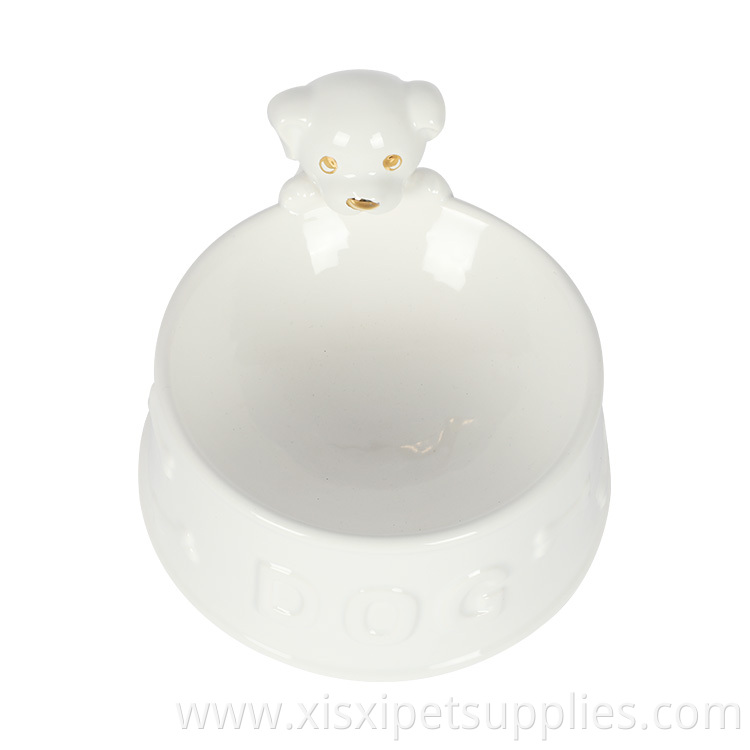 Newest Ceramic Pet Bowl for Eating and Drinking Safety Non-toxic Dog Bowl